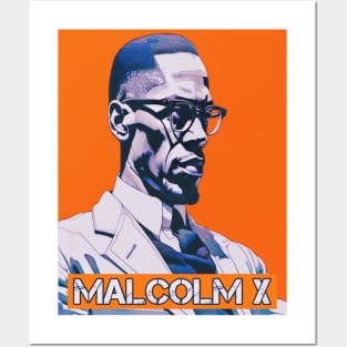 Malcolm Orange Posters and Art
